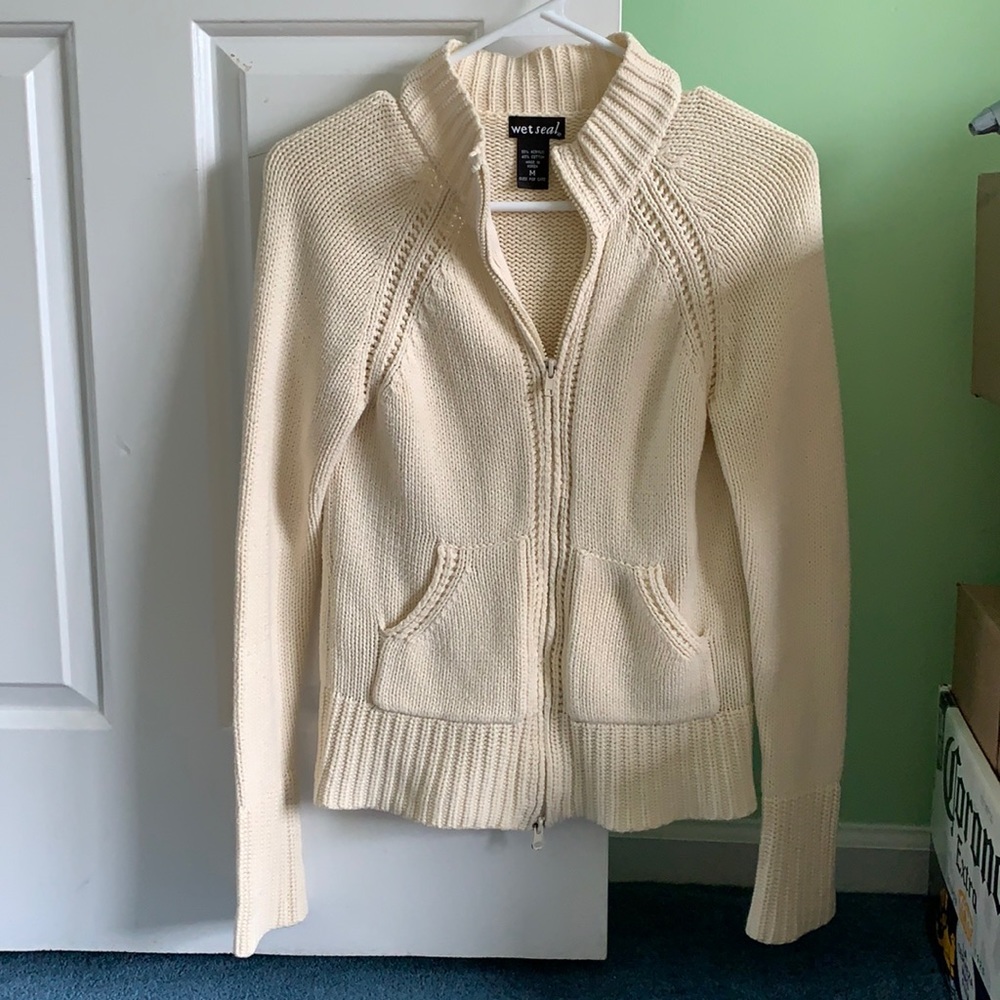 Zip Up Sweater